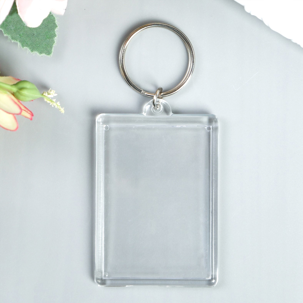 Брелок акриловый прямоугольник