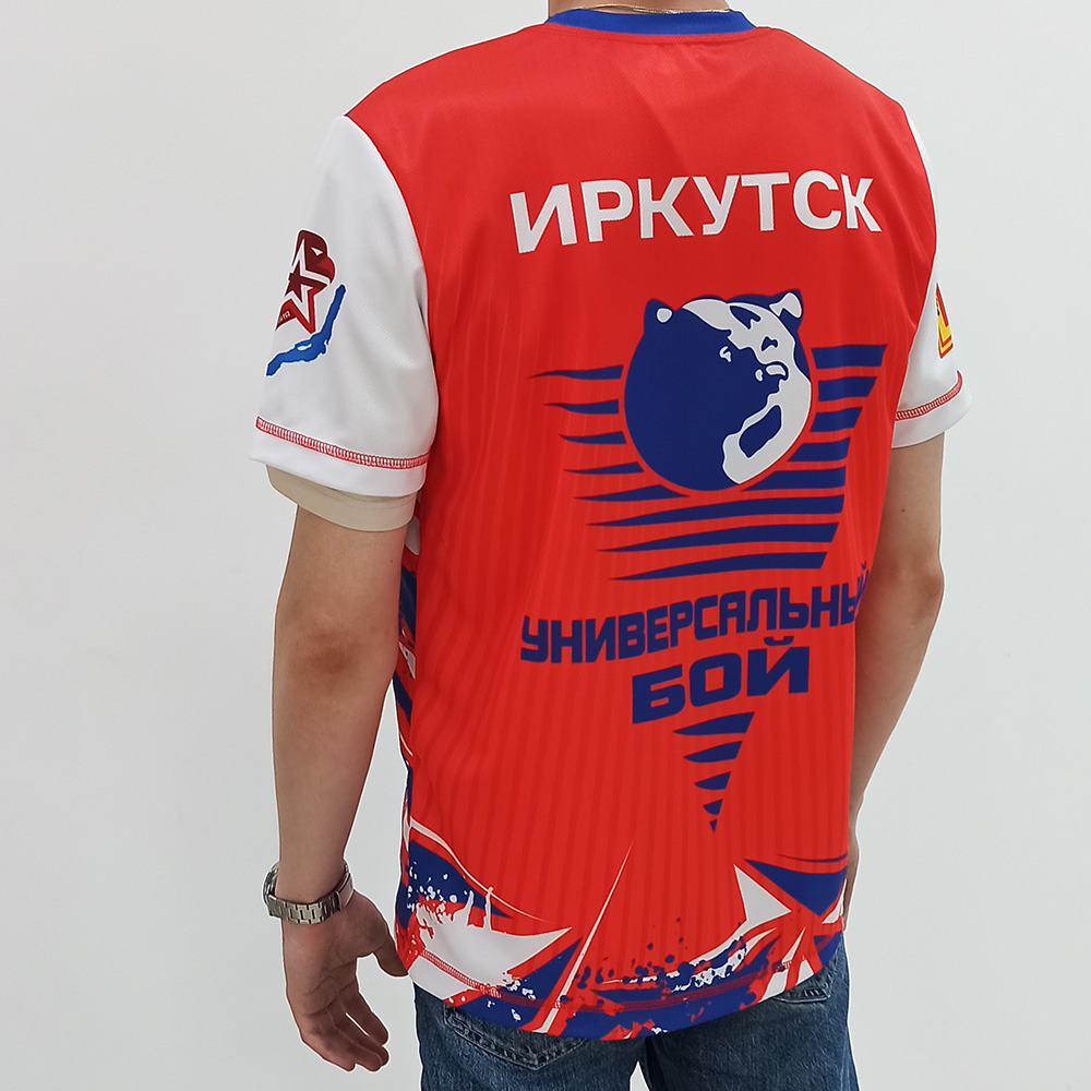 пример футболки сделаной по технологии fullprint