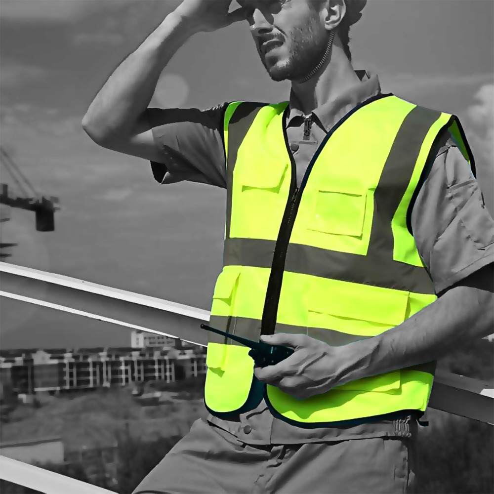 сигнальный жилет с логотипом