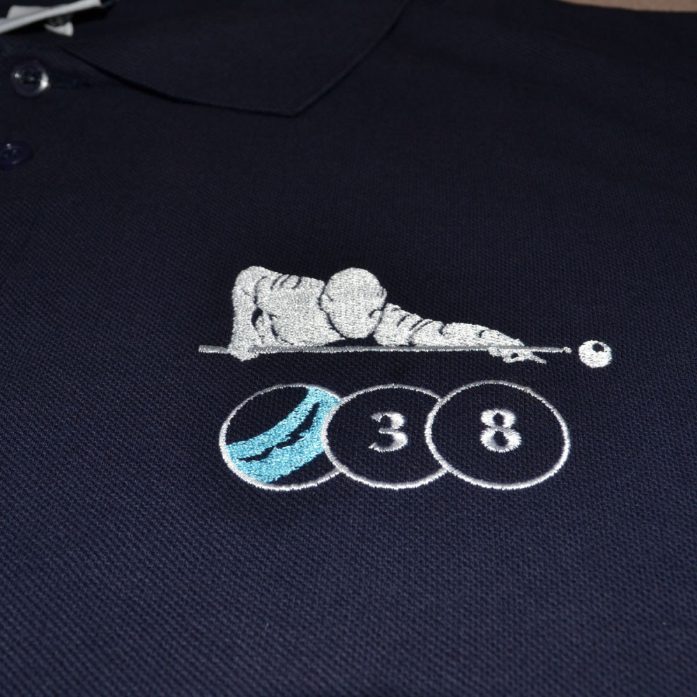 вышивка на рубашке поло