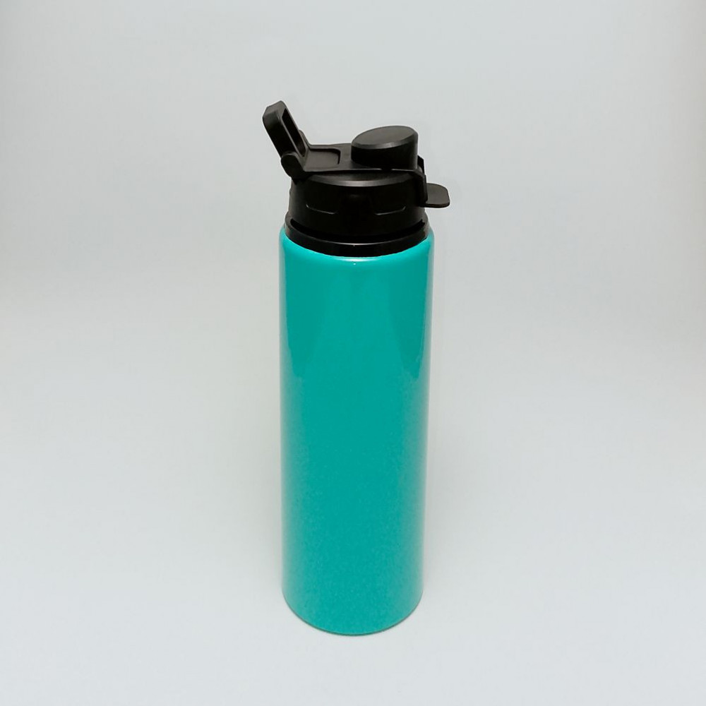 Печать на спортивной металлической бутылке 