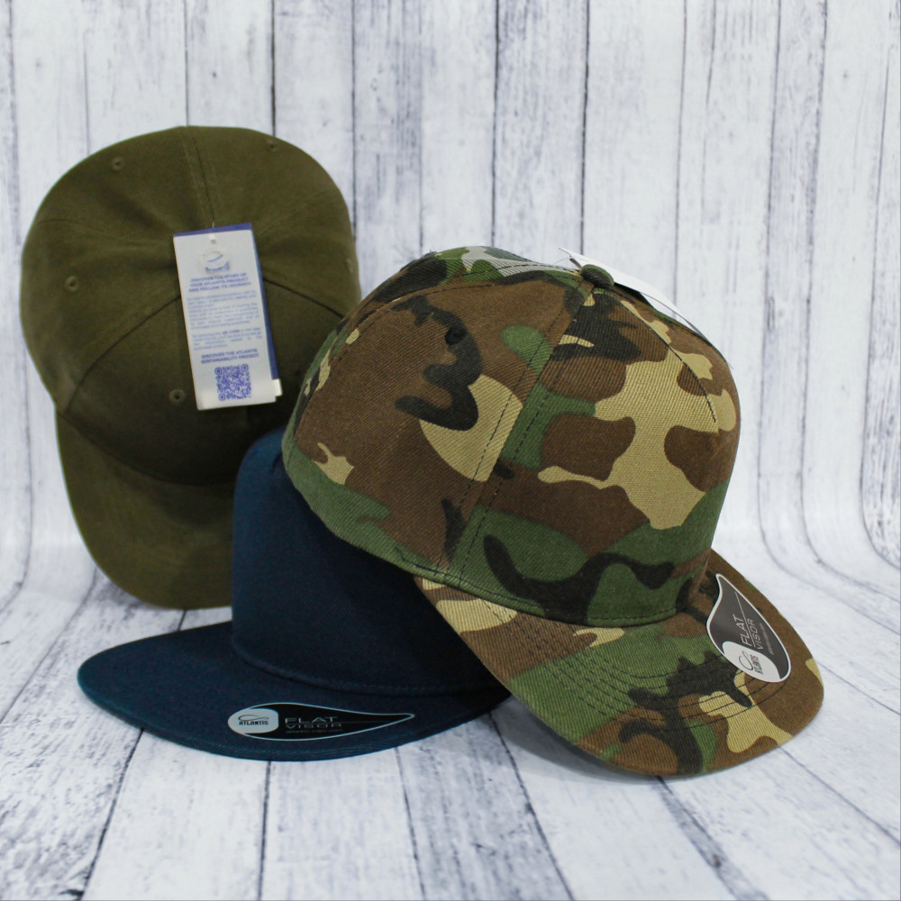 Бейсболки с прямым козырьком для печати