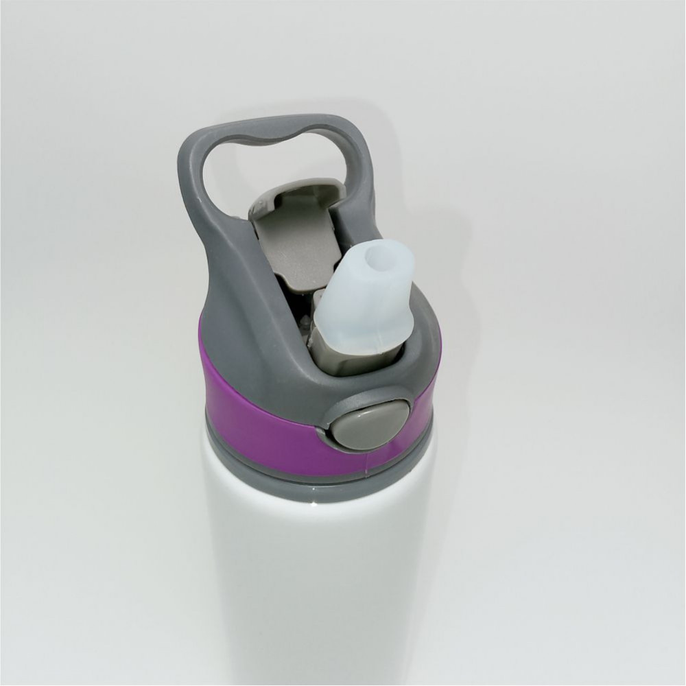 Печать на спортивной металлической бутылке 