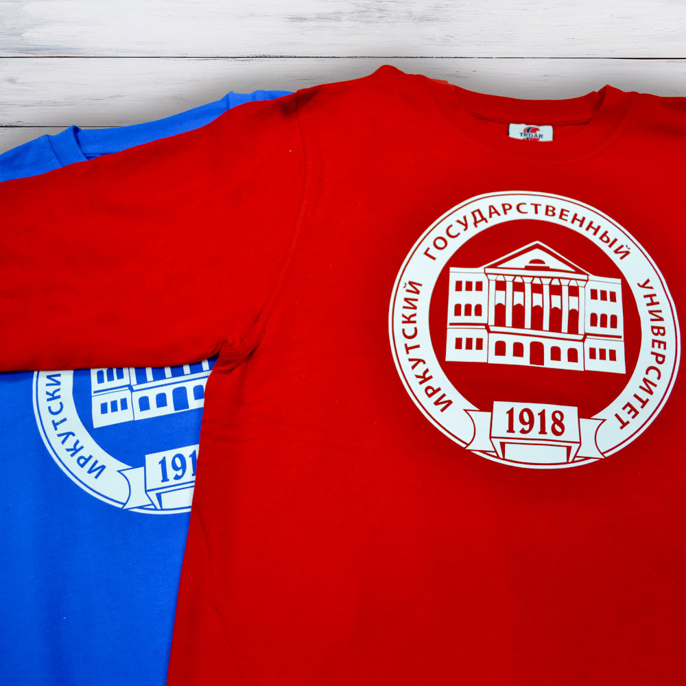 печать на свитшотах логотипов