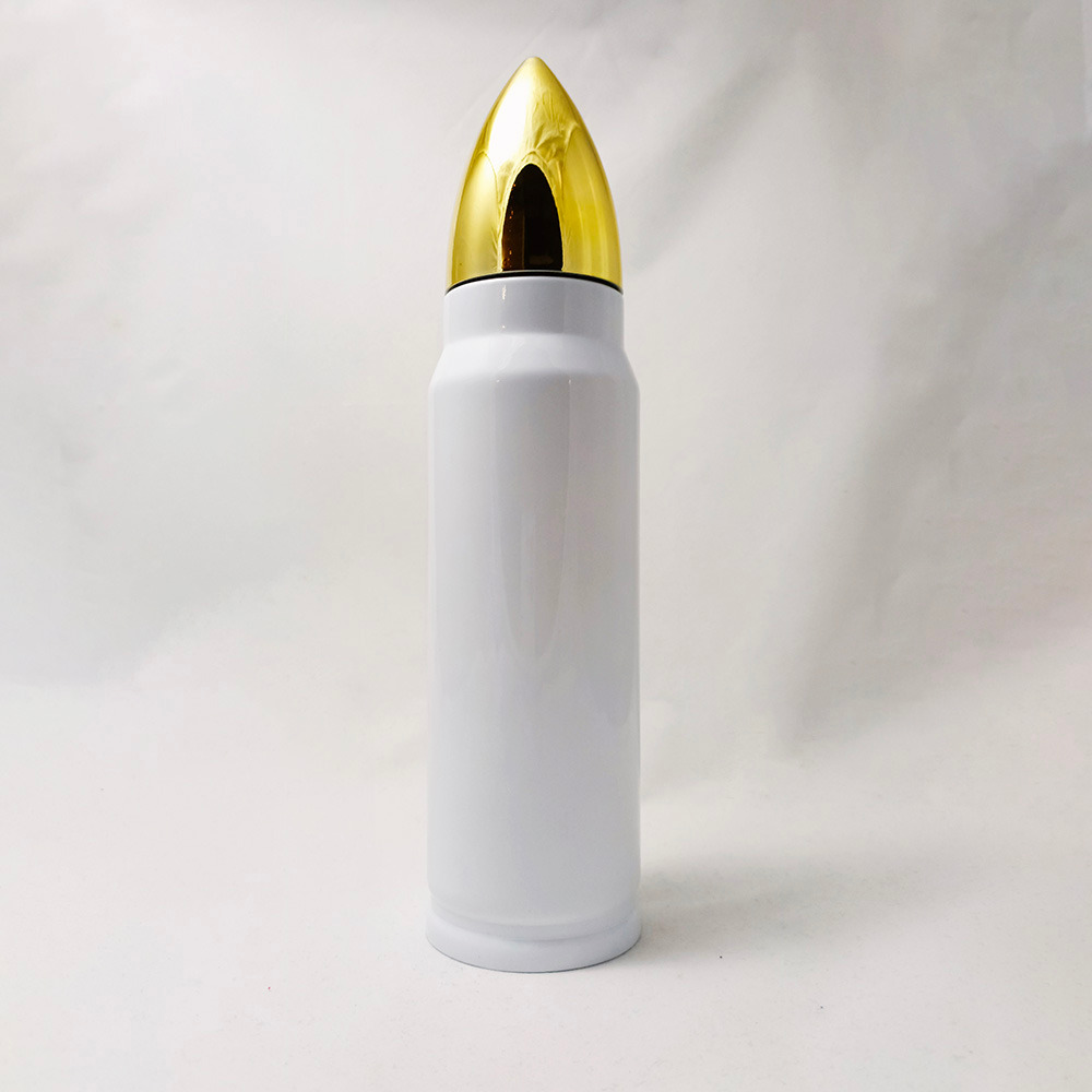 Печать на термосе в виде пули