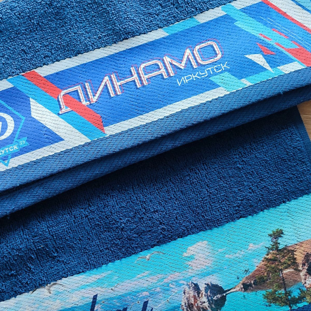 пример печати на полотенцах