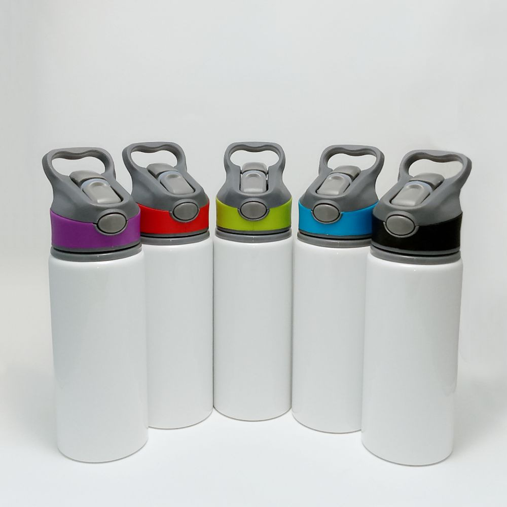 Печать на спортивной металлической бутылке 