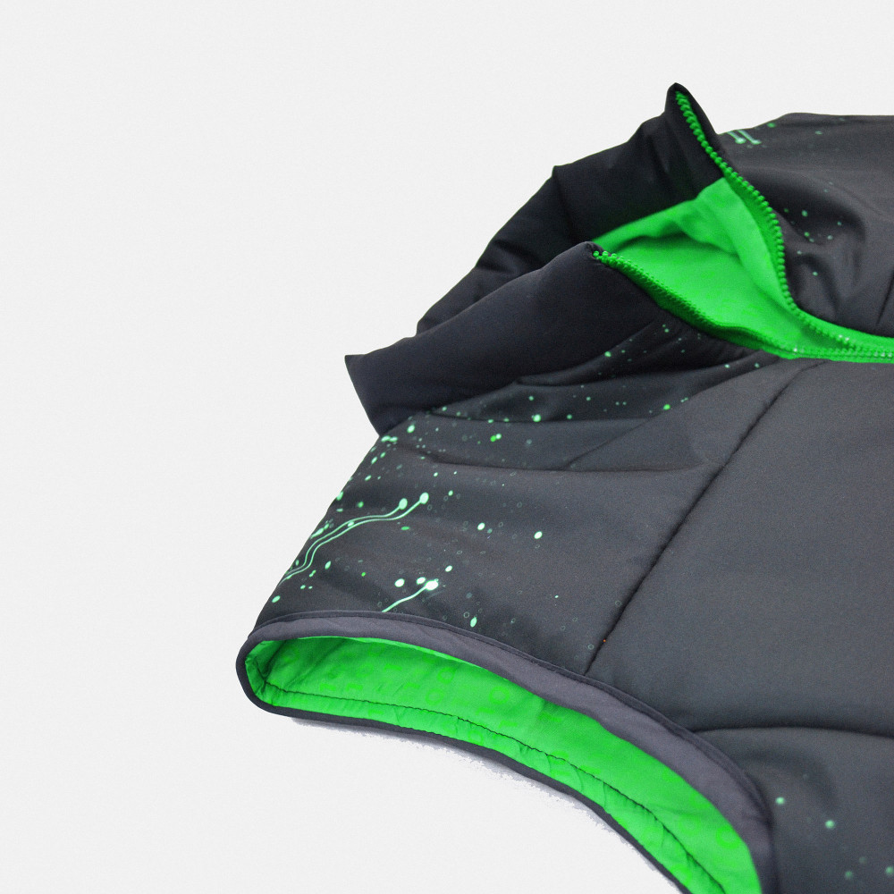 подкладка жилета с полной запечаткой