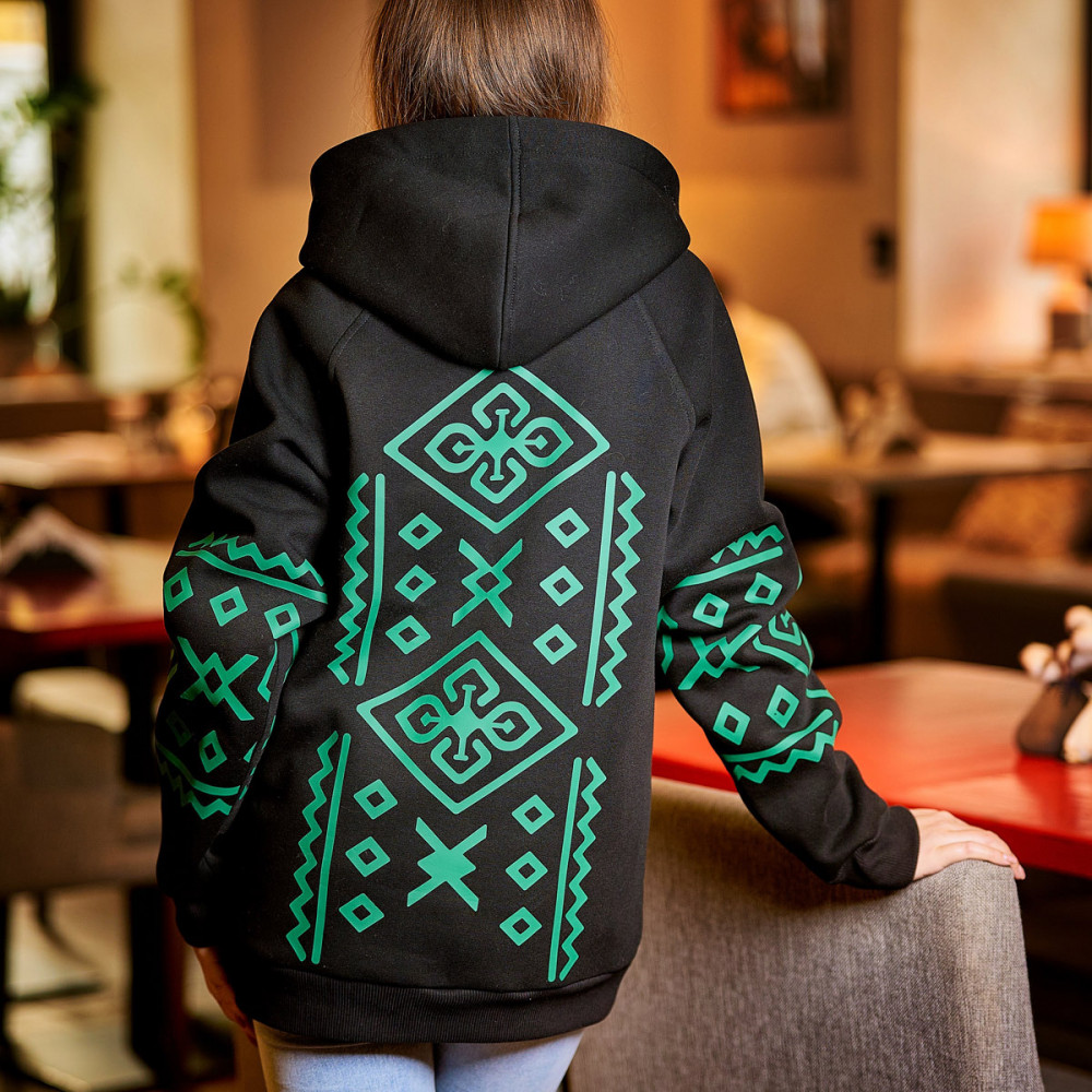 Печать на цветных толстовках