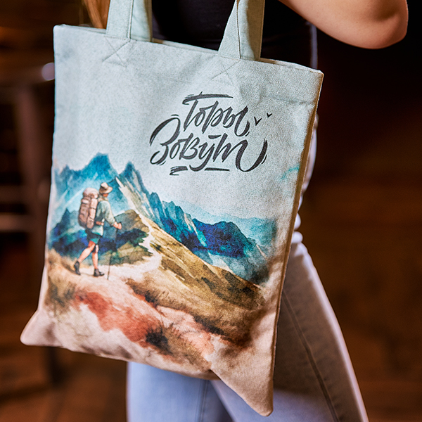 пример шоппера с полной запечаткой