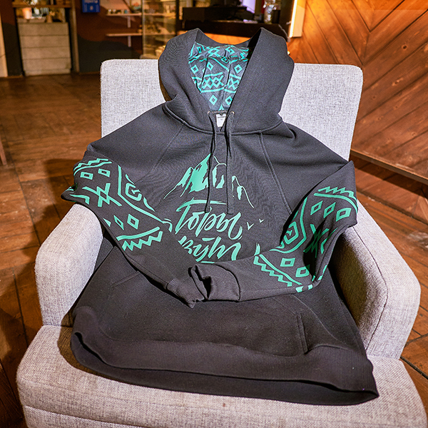 толстовка для кофейни